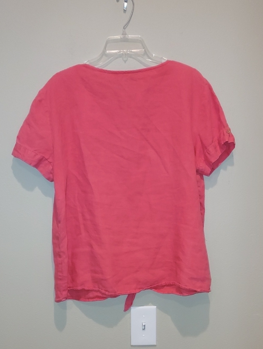 Ellen Tracy Linen Blouse - Picture 4 of 9